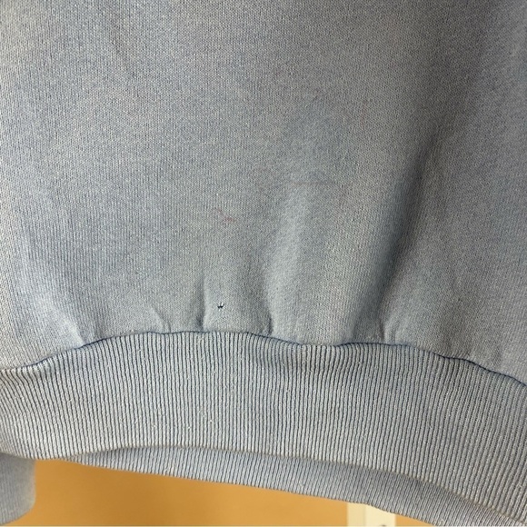 Vintage Morning Sun Large 1990's Sweatshirt Collared Flowers Made in USA - Picture 4 of 14